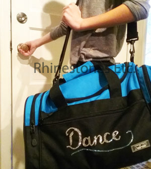 Rhinestone dance bag