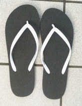 A pair of flip flops