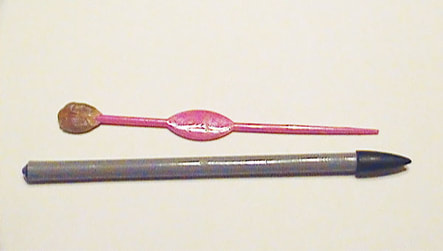 Different types of wax tipped tools